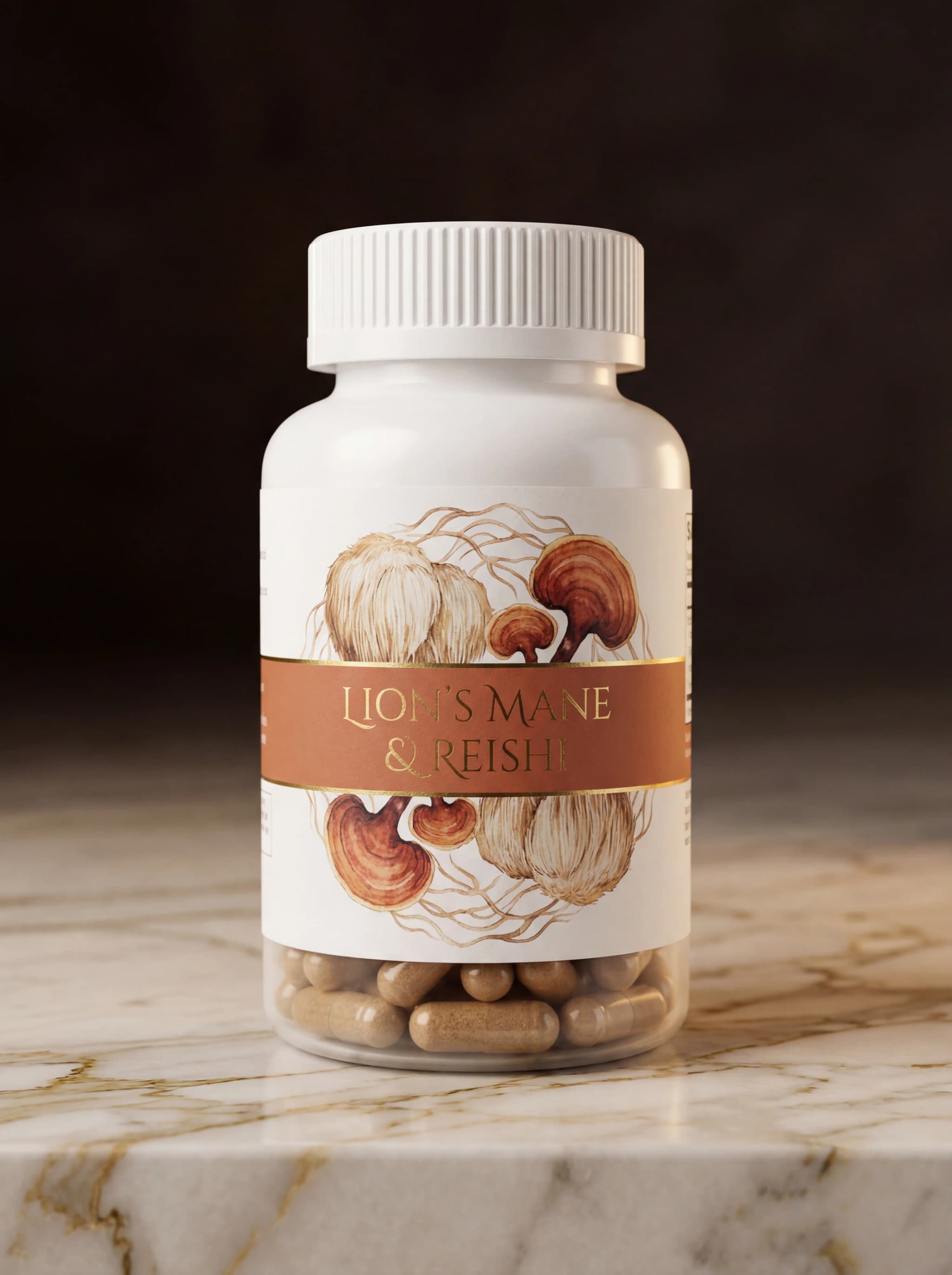 Lions Mane Reishi Capsules - Image 1