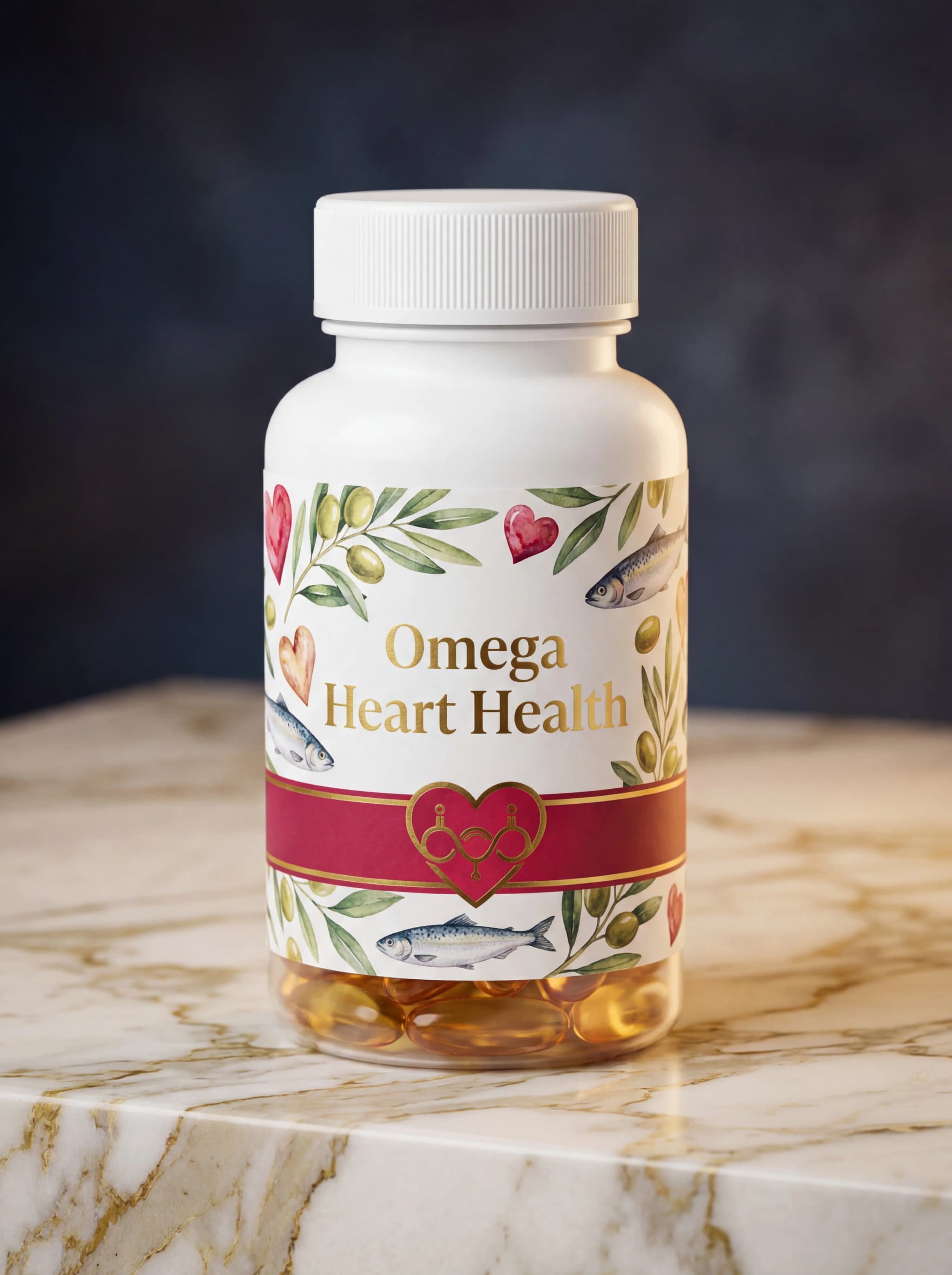 Omega Heart Health Capsules - Image 1
