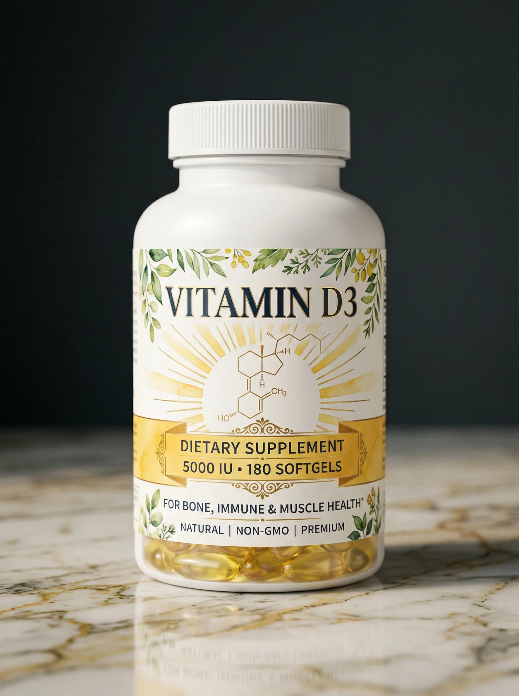 Vitamin D3 Capsules - Image 1