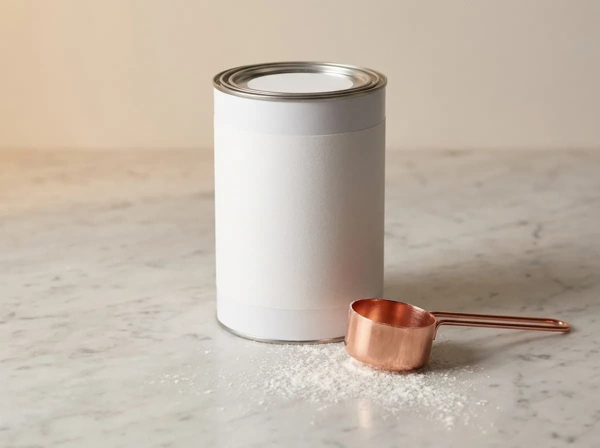 Focus Flow private label supplement — angled packaging view