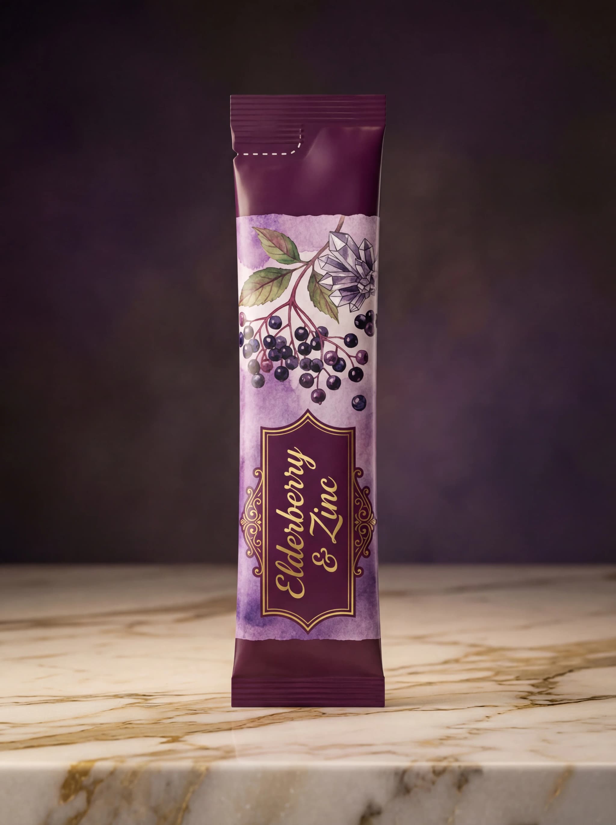 Elderberry Zinc Sachet - Image 1