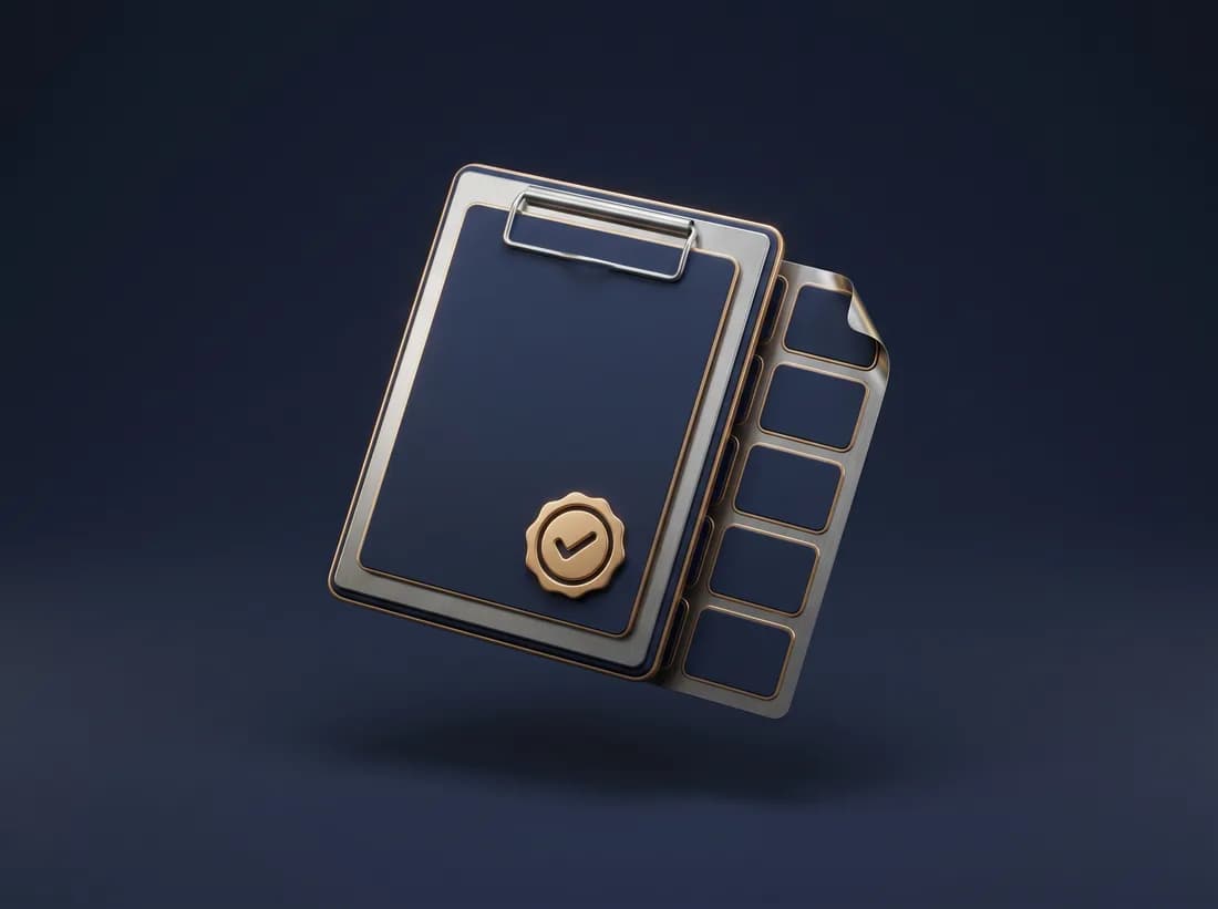 Regulatory & Label-Copy — isometric illustration
