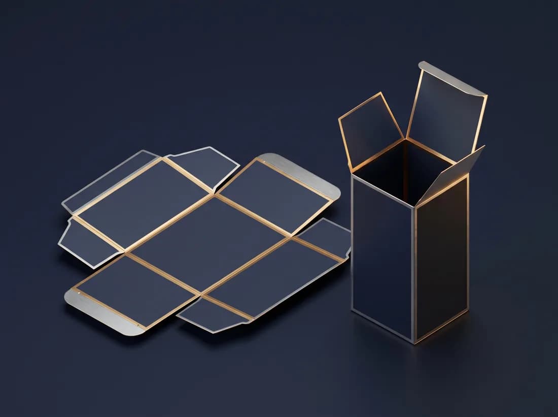 Secondary Packaging — isometric illustration