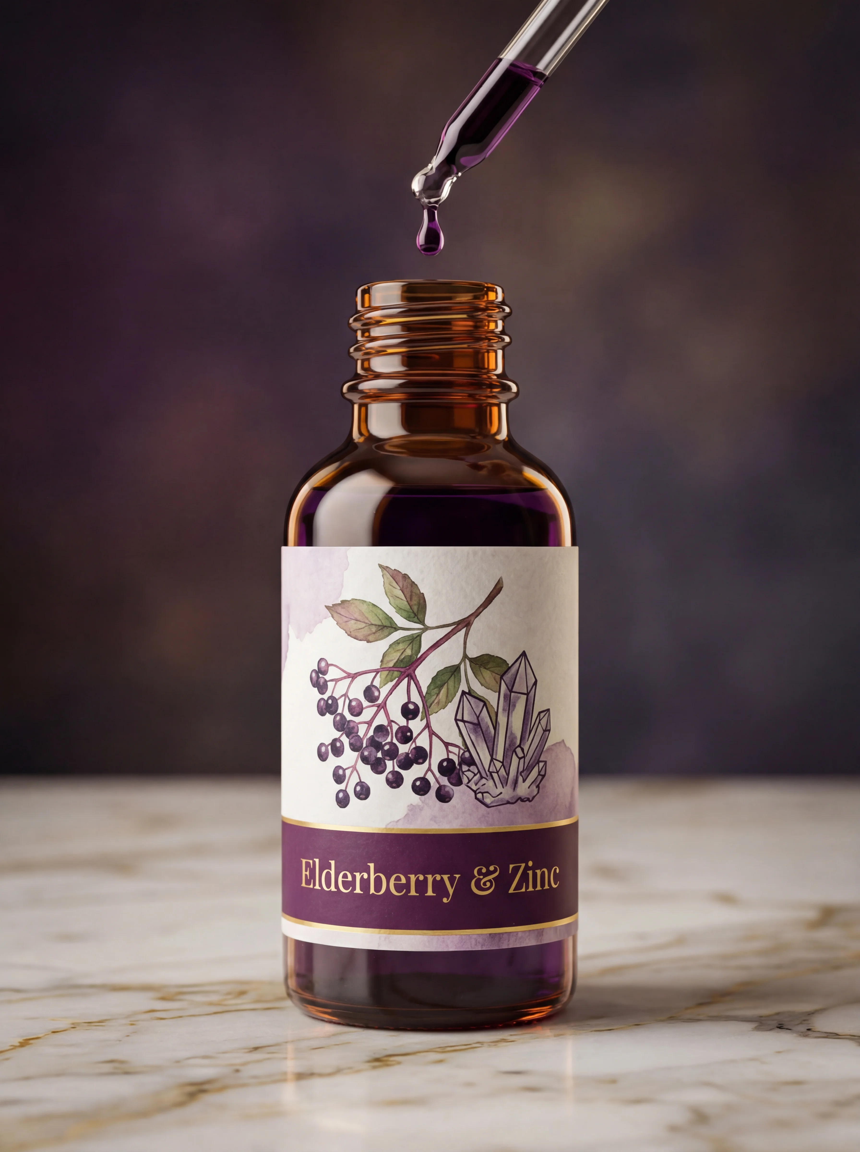 Elderberry Zinc Drops