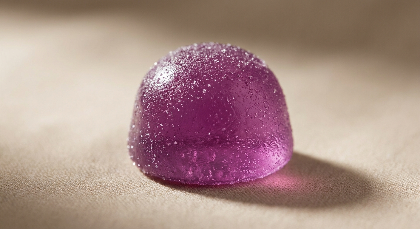 Sugar-free biotin gummy texture