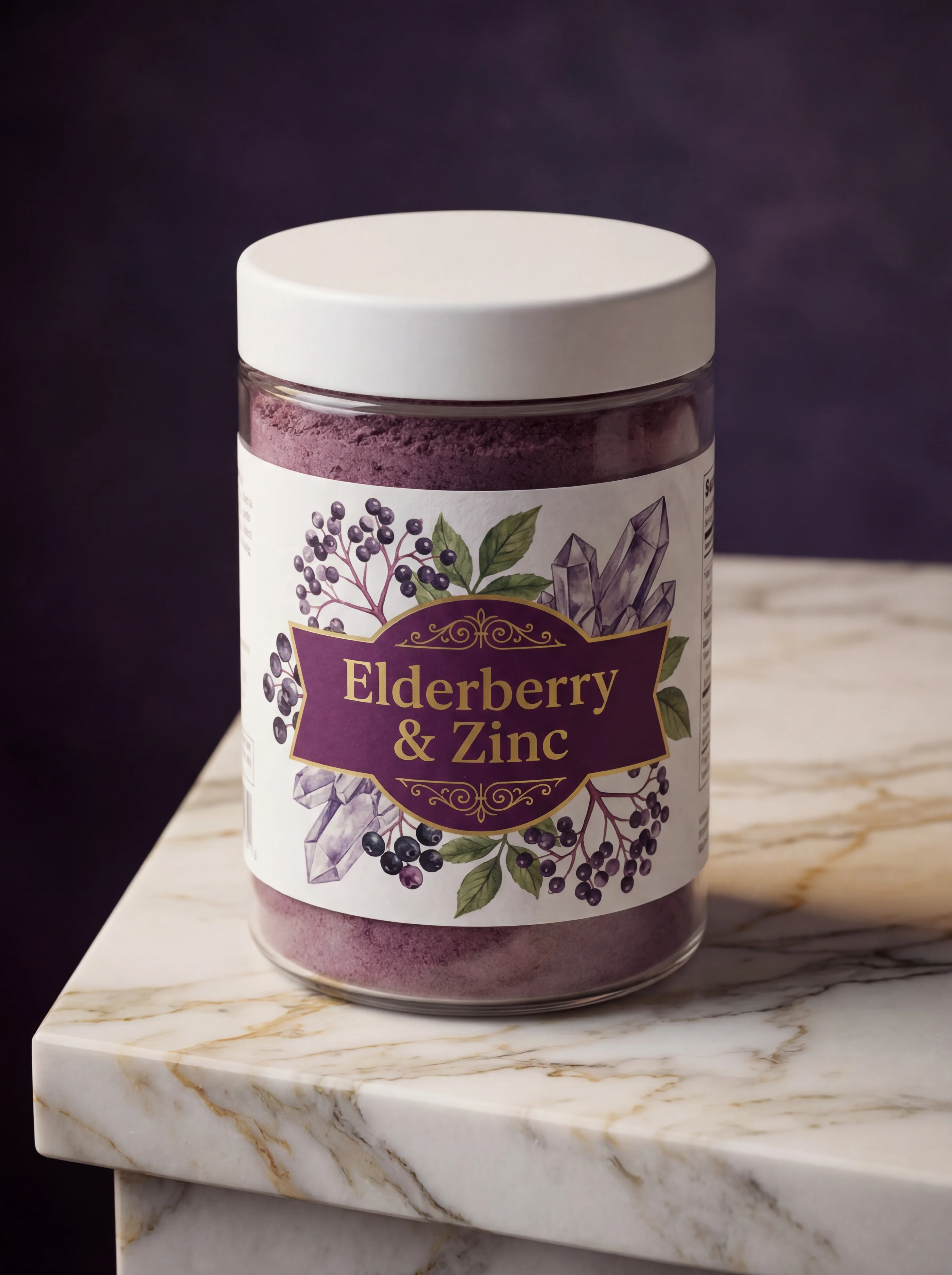 Elderberry Zinc Powder